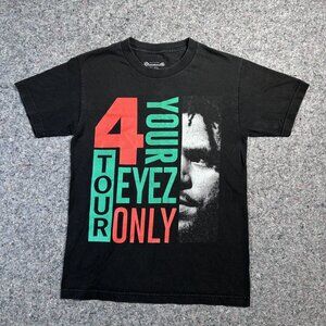 J. Cole 4 Your Eyez Only Tour T-Shirt Small Black Dreamville Rap Tee 2017